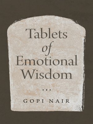 cover image of Tablets of Emotional Wisdom